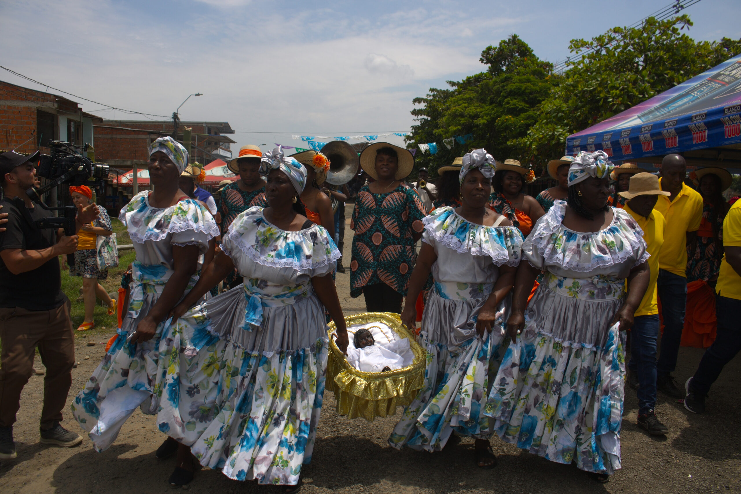 Así fue la llegada del Niño Dios Negro